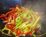 Foto del paso 3 de la receta Seitán con verduras en salsa terayaki