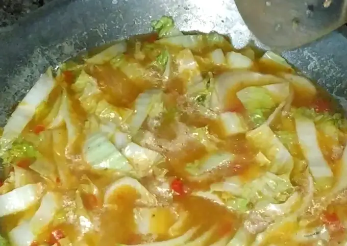 Langkah-langkah untuk membuat Resep Seblak sayur rumahan