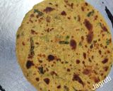 A picture of step 4 of Methi Na Thepla.