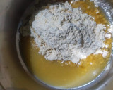💯 சதவிகிதம் மிருதுவான மைசூர் பாக்(soft mysorepak recipe in tamil) ரெசிபி ஸ்டேப் 3 புகைப்படம்
