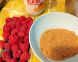 "Barackos málnás álom" desszert gluténmentesen recept fázis 1 fotója