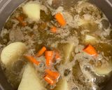 A picture of step 4 of Beef Bones Soup/Sop Balungan/Yahni.