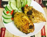 Hình bước làm 8 của món Ức gà nướng sốt pesto 🐔🐤🐣🌯