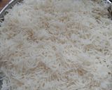 A picture of step 1 of Paneer fried rice for kids.