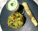 A picture of step 4 of Surti Papadi Khichdi.