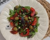 عکس مرحله 4 از دستور سالاد گوجه و ریحان