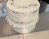 A picture of step 11 of Frog cake 🐸.