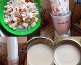 A picture of step 1 of Coconut Rice.
