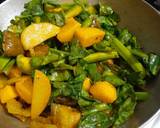 Pui shak er chorchori recipe step 2 photo