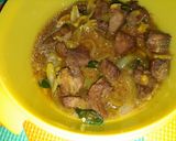 Foto langkah ke 5 dari resep Tumis daging sapi cabe hijau.