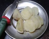 A picture of step 2 of Aande ki Chaat.