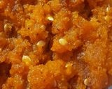 A picture of step 7 of Motichoor Laddu.