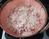 Foto del paso 3 de la receta: Risotto al queso con Jamón y Champignones