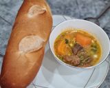 Hình bước làm 4 của món Bò Kho Xốt Vang