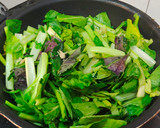 簡易蒜香炒青菜的食譜步驟3照片