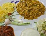 A picture of step 2 of Masala Khichdi.