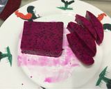 A picture of step 1 of Pitaya /DragonFruit With Biscuit Top Roasted Sesame Dressing.