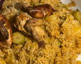 صورة لخطوة 4 من وصفة كبسة لذيذة 👩🏻‍🍳😋