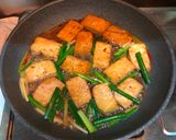 蔥燒豆腐的食譜步驟7照片
