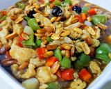A picture of step 14 of Kungpao Chicken with vegetables /Chinese recipe.