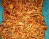 Foto langkah ke 2 dari resep Cilok bumbu ayam suwir.