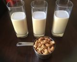 A picture of step 1 of California Farm Cashew Milk, Cheese, and Blue Cheese.