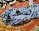 Foto del paso 6 de la receta: Pizza con espinacas y salsa blanca