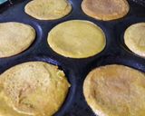 A picture of step 8 of Smiley Cucumber Pancake.