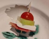 Foto del paso 5 de la receta Milhojas de melón, queso fresco de cabra y Jamón serrano