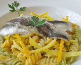 Foto del paso 9 de la receta: Fusilli con sardinas marinadas en cítricos