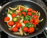 A picture of step 2 of Roasted Pico de Gallo Salad for 2.