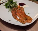 A picture of step 13 of Citrus-cured salmon gravadlax.