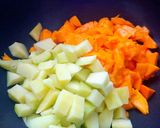 A picture of step 1 of Mango Frooti.