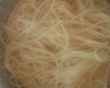 A picture of step 6 of Veggie Spaghetii.