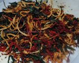 A picture of step 15 of Crispy-colourful fried onions (Persian piaz dagh).