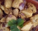 A picture of step 6 of Rava Idli.