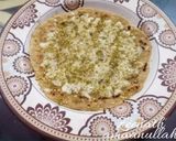 A picture of step 2 of Za'atar and Cheese Roti.