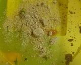 A picture of step 5 of Masala papad.