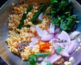 A picture of step 1 of Moong dal-Fenugreek Leaves Chilla.