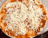 A picture of step 3 of Vegetable Pizza.