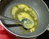 A picture of step 1 of Coconut Burfi.