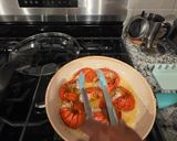 A picture of step 4 of Lobsters 🦞in Garlic Butter Sauce.
