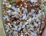 A picture of step 4 of Skillet granola.