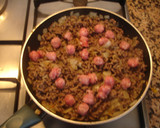 Foto del paso 4 de la receta: Lasaña de ternera picada y bechamel