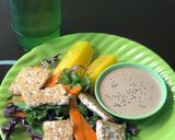 Foto langkah ke 3 dari resep Pecel Sehat & Tempe Bakar (Menu JSR).