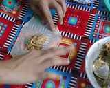 A picture of step 2 of Chicken Wonton.
