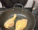 A picture of step 2 of Chicken legs masala.