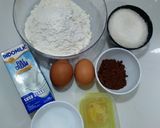 Foto langkah ke 1 dari resep Bolu Kukus Mekar Susu.