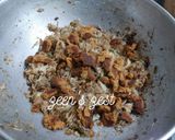 A picture of step 2 of Baked Shami Kabab Spring Rolls.