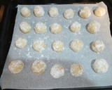 Foto del paso 5 de la receta: Galletas Craqueladas de vainilla rellenas de chocolate